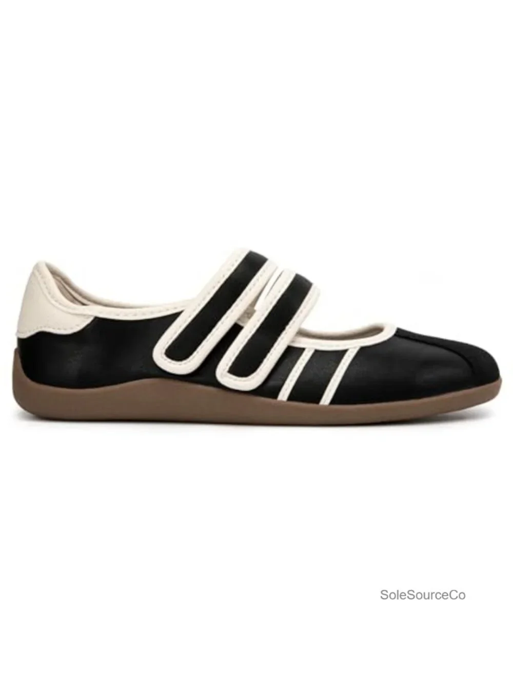 Women's Fashion Mary Jane Sneakers Comfortable Ballet Flat Tennis Shoes